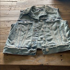 Jcrew Jean vest